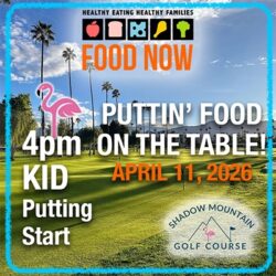 Kid 4pm Golf Start Time (Age 12 & Under)