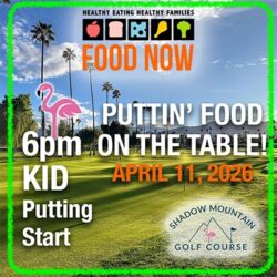 Kid 6pm Golf Start Time (Age 12 & Under)